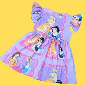 Handmade, Upcycled Disney Princesses Dress Size M